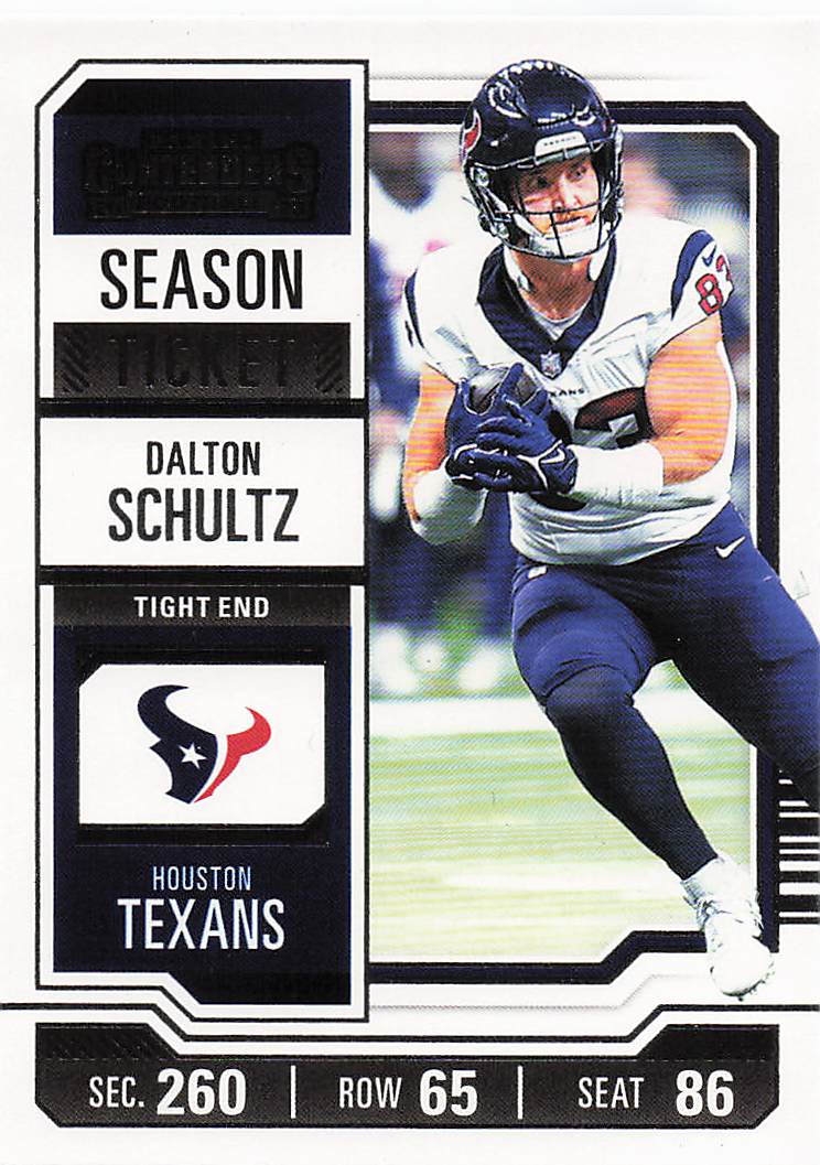 2023 Panini Contenders Football Dalton Schultz #41
