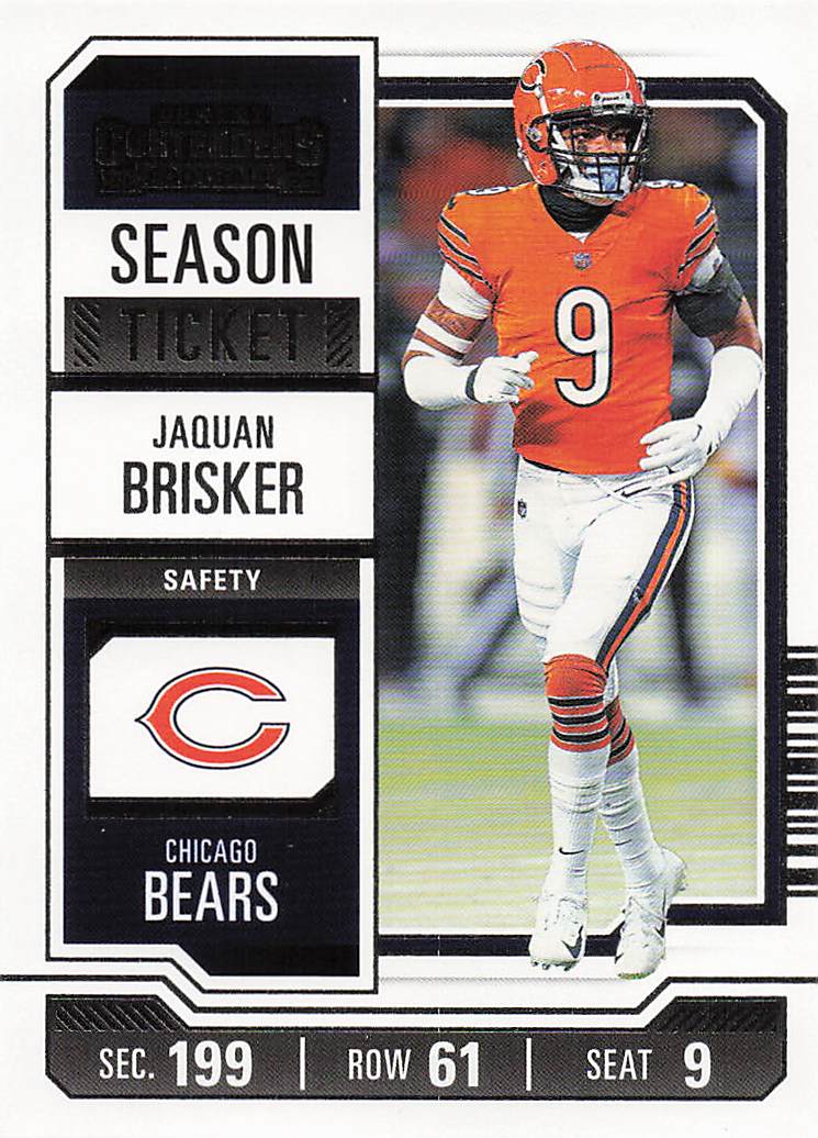 2023 Panini Contenders Football Season Ticket Retail Jaquan Brisker #19