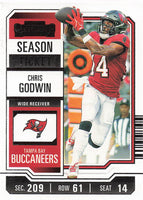 2023 Panini Contenders Football Season Ticket Retail Chris Godwin #93