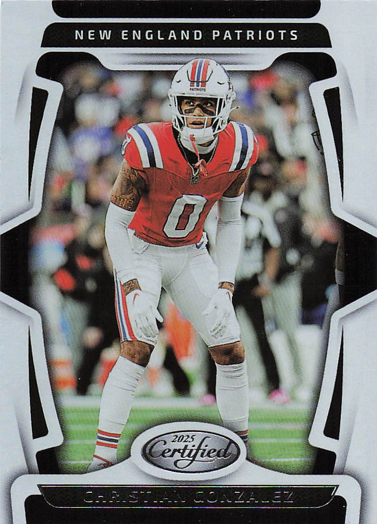 2025 Panini Certified Football Christian Gonzalez #69