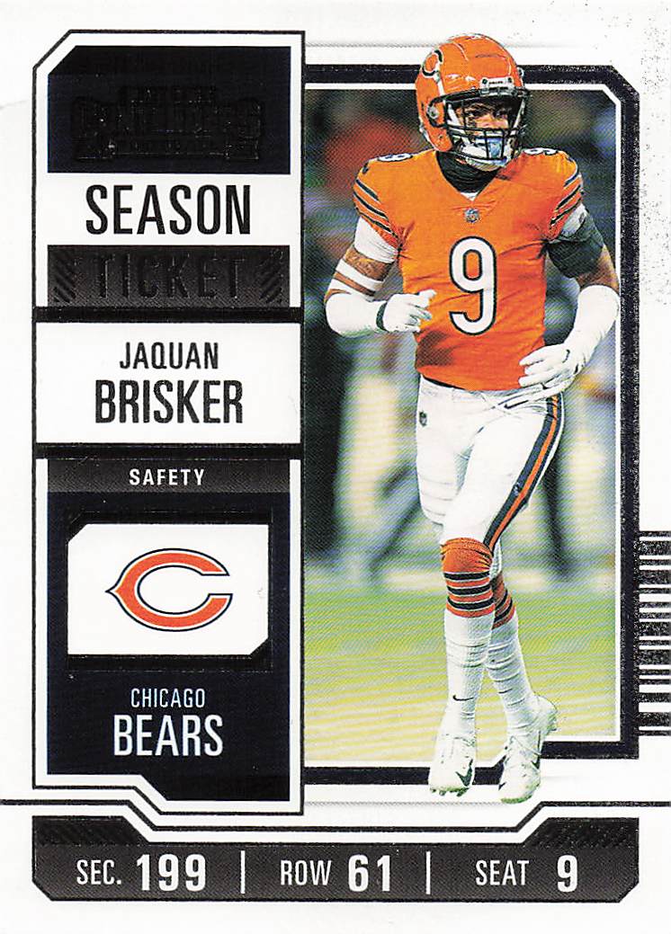 2023 Panini Contenders Football Season Ticket Retail Jaquan Brisker #19