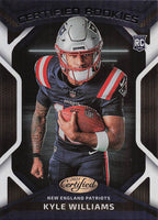 2025 Panini Certified Football Certified Rookies Kyle Williams #CRK-KWS