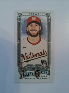 2025 Topps Allen & Ginter Baseball Mini Dylan Crews #120 Rookie
