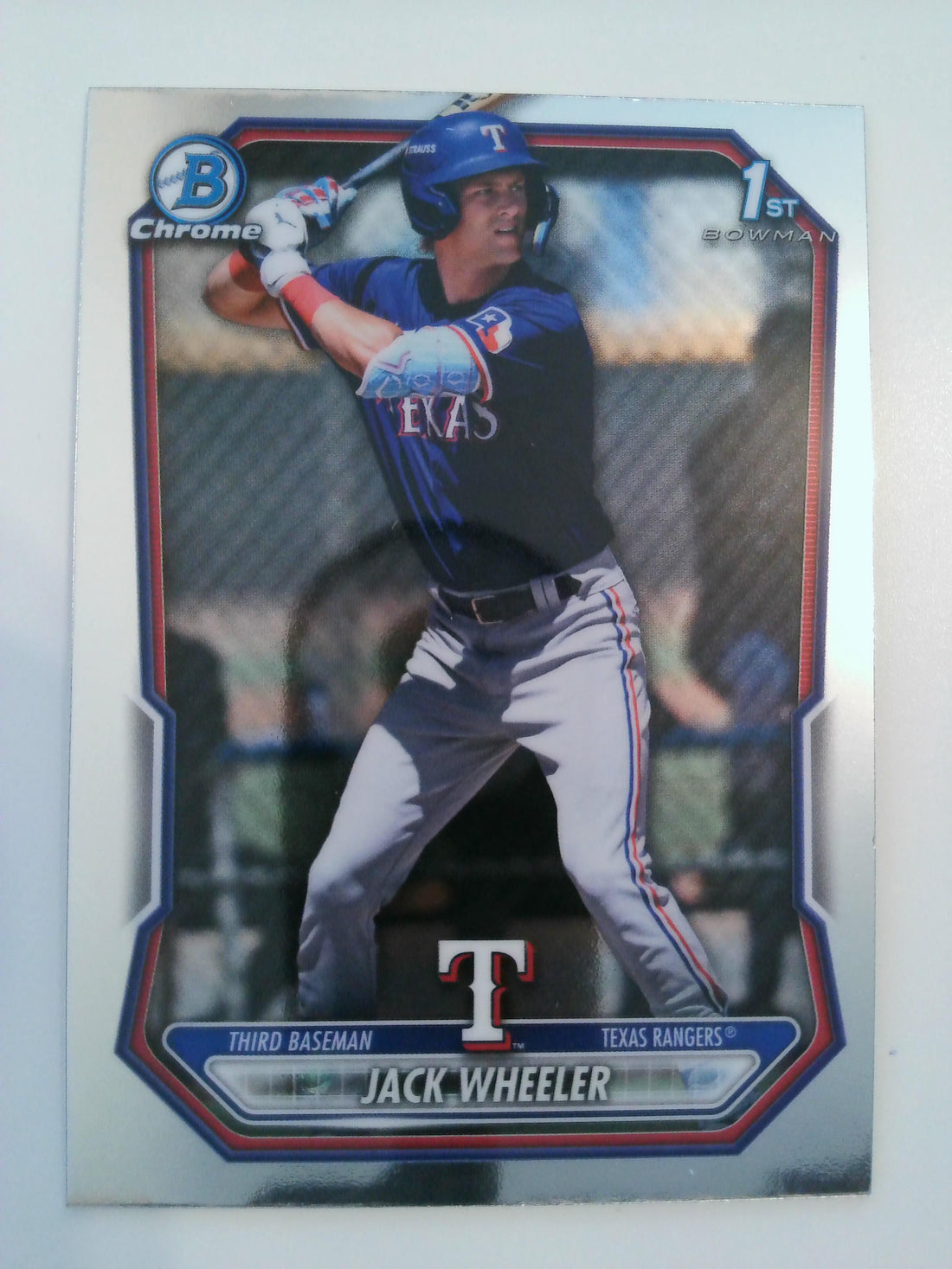 2026 Bowman Baseball Chrome Prospects Jack Wheeler #BCP-74