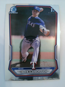 2026 Bowman Baseball Chrome Prospects Caden Scarborough #BCP-17