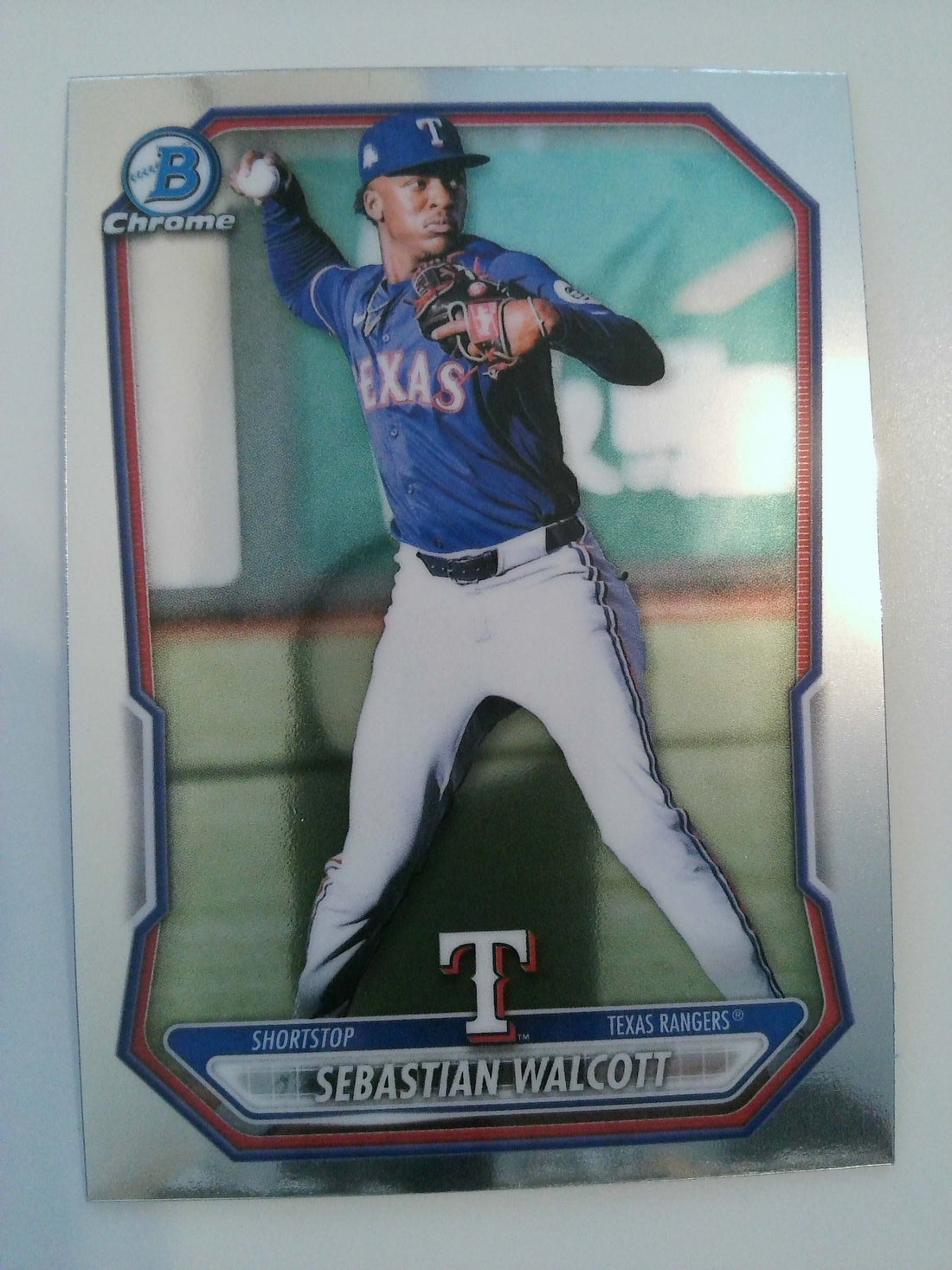 2026 Bowman Baseball Chrome Prospects Sebastian Walcott #BCP-51