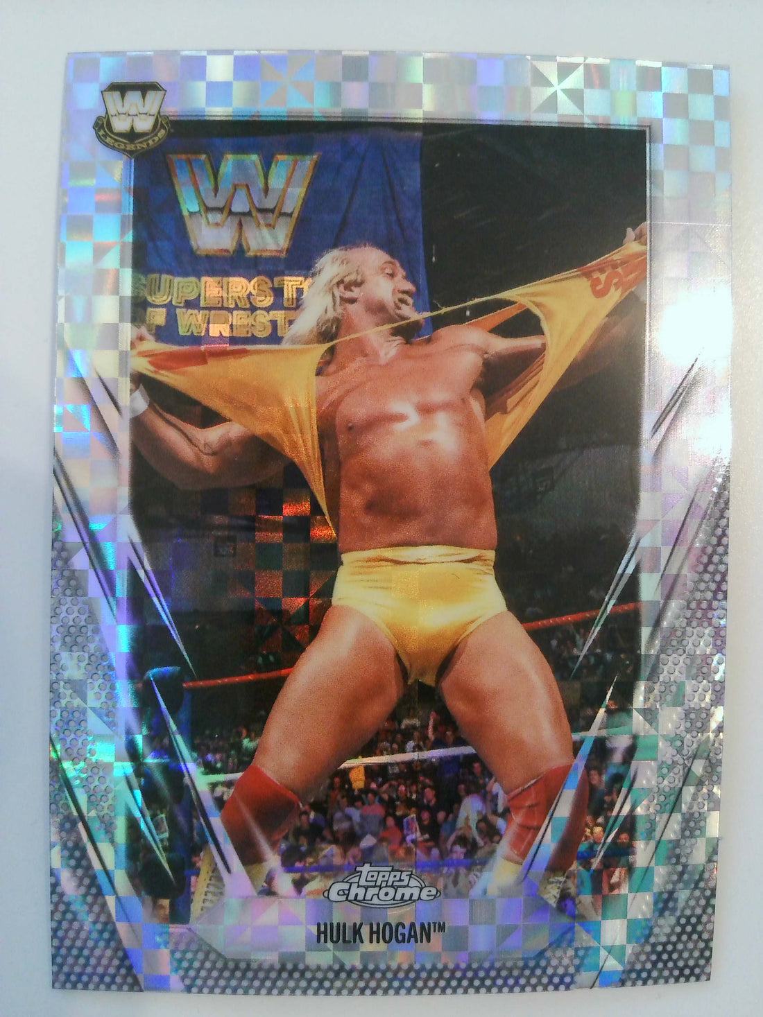 2026 Topps Chrome WWE Wrestling X-Fractor Hulk Hogan #25