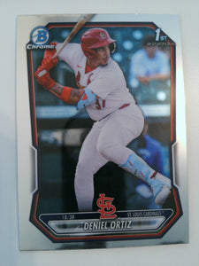 2026 Bowman Baseball Chrome Prospects Deniel Ortiz #BCP-22