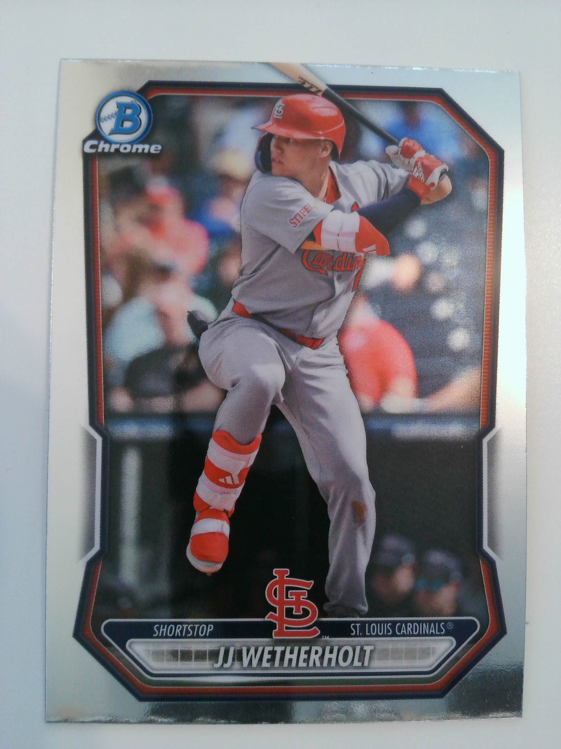 2026 Bowman Baseball Chrome Prospects JJ Wetherholt #BCP-115