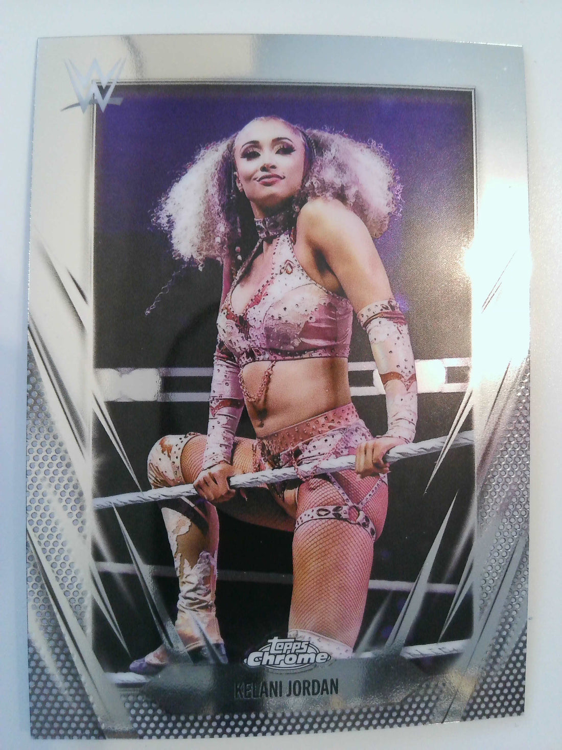 2026 Topps Chrome WWE Wrestling Kelani Jordan #95