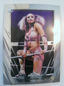 2026 Topps Chrome WWE Wrestling Kelani Jordan #95