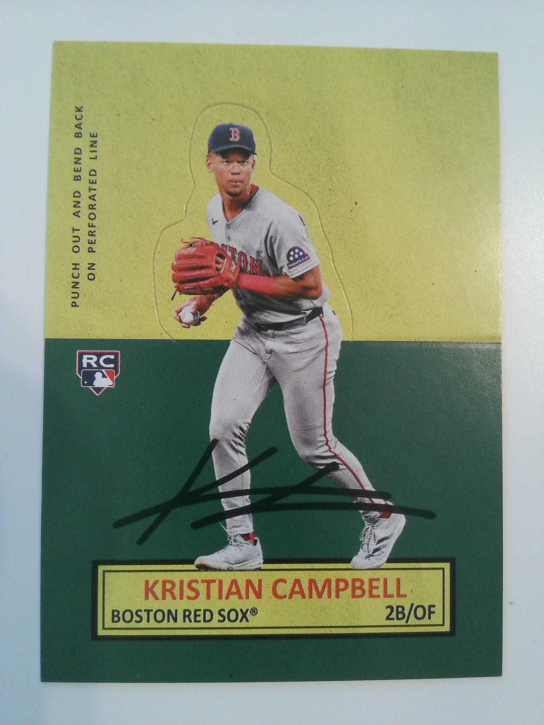 2025 Topps Archives Baseball 1964 Topps Stand-Ups Kristian Campbell #64SU-9