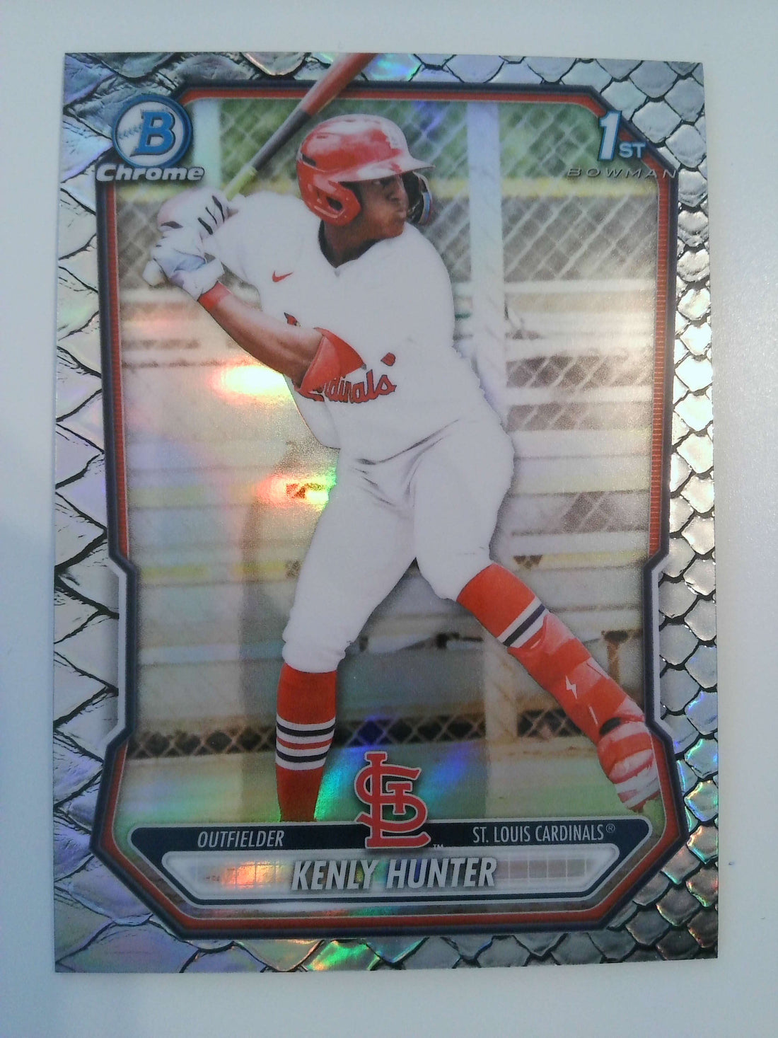 2026 Bowman Baseball Chrome Prospects Reptilian Refractor Kenly Hunter #BCP-130