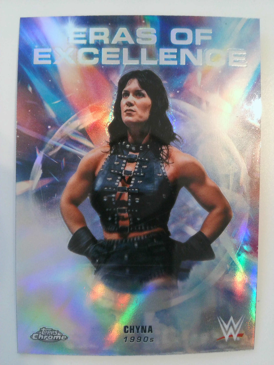 2026 Topps Chrome WWE Wrestling Eras of Excellence Refractor Chyna #ERA-25