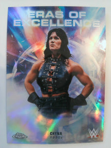 2026 Topps Chrome WWE Wrestling Eras of Excellence Refractor Chyna #ERA-25