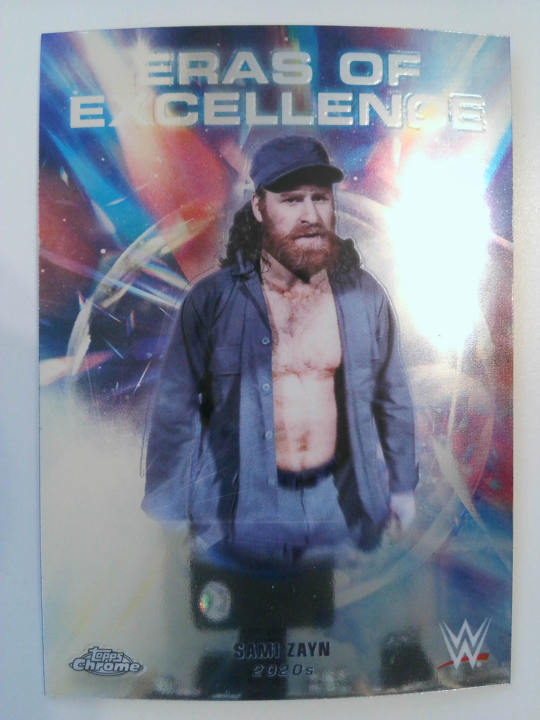 2026 Topps Chrome WWE Wrestling Eras of Excellence Sami Zayn #ERA-16