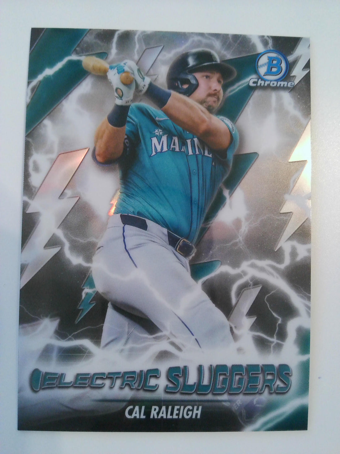 2026 Bowman Baseball Electric Sluggers Cal Raleigh #ES-14