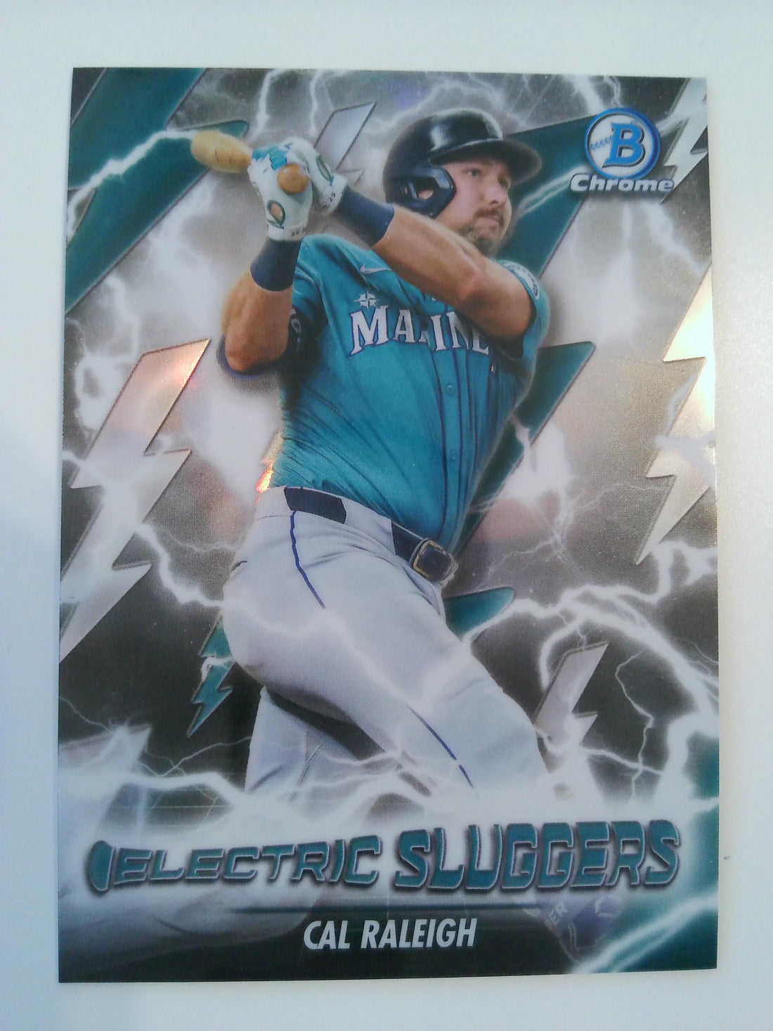 2026 Bowman Baseball Electric Sluggers Cal Raleigh #ES-14