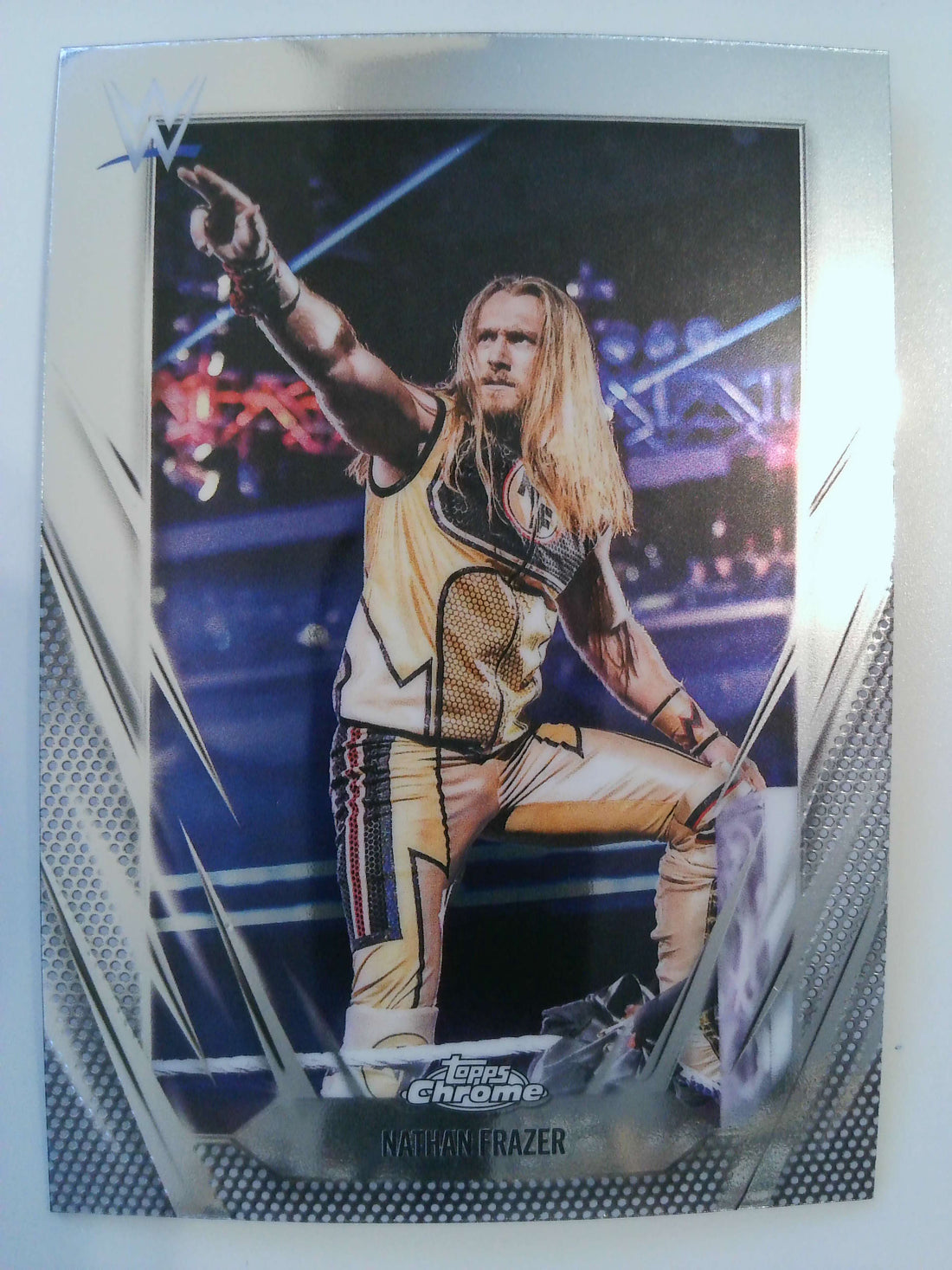 2026 Topps Chrome WWE Wrestling Nathan Frazer #146
