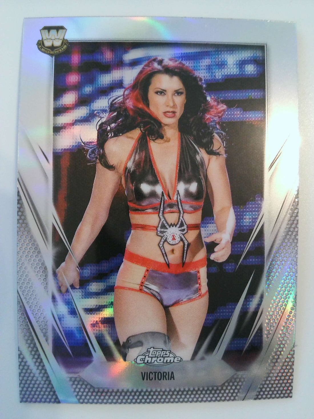 2026 Topps Chrome WWE Wrestling Refractor Victoria #114