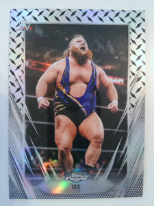 2026 Topps Chrome WWE Wrestling Diamond Plate Refractor Otis #75
