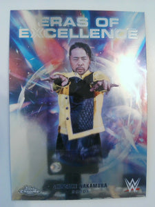 2026 Topps Chrome WWE Wrestling Eras of Excellence Shinsuke Nakamura #ERA-34