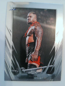 2026 Topps Chrome WWE Wrestling Solo Sikoa #63