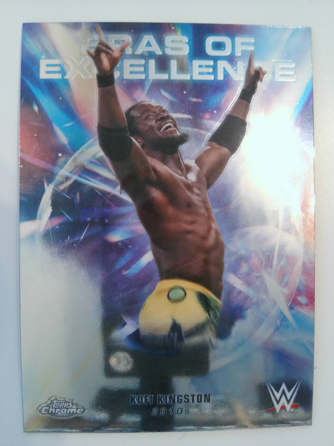 2026 Topps Chrome WWE Wrestling Eras of Excellence Kofi Kingston #ERA-3