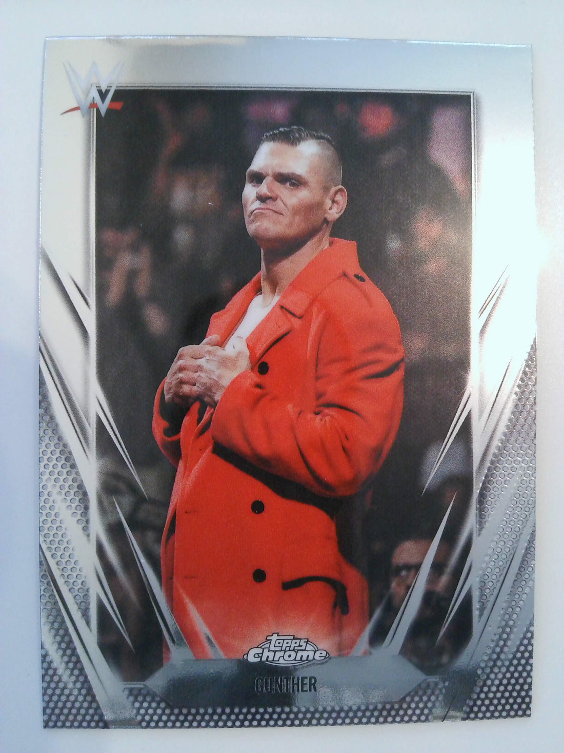2026 Topps Chrome WWE Wrestling Gunther #8