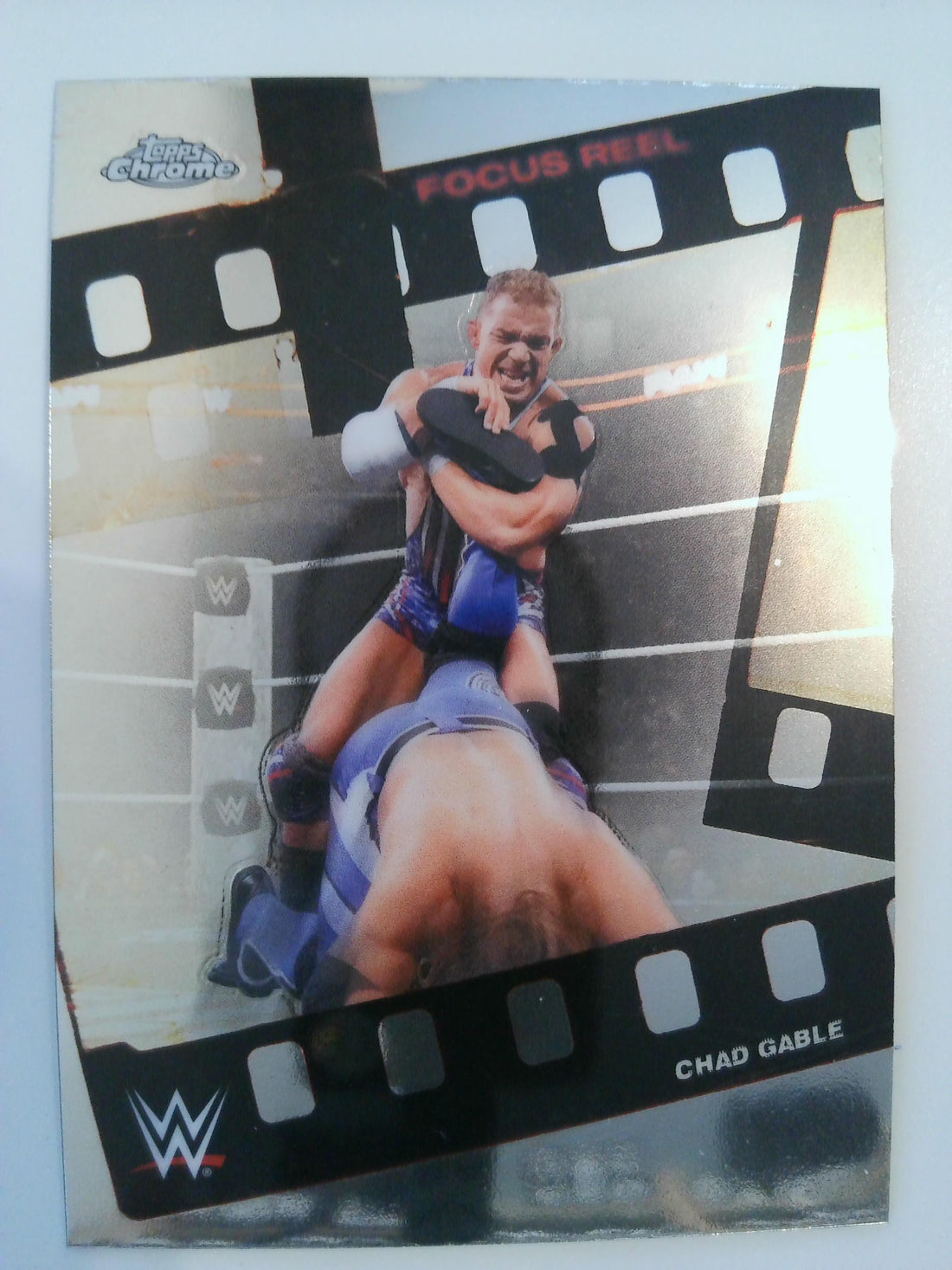 2026 Topps Chrome WWE Wrestling Focus Reel Chad Gable #FR-10