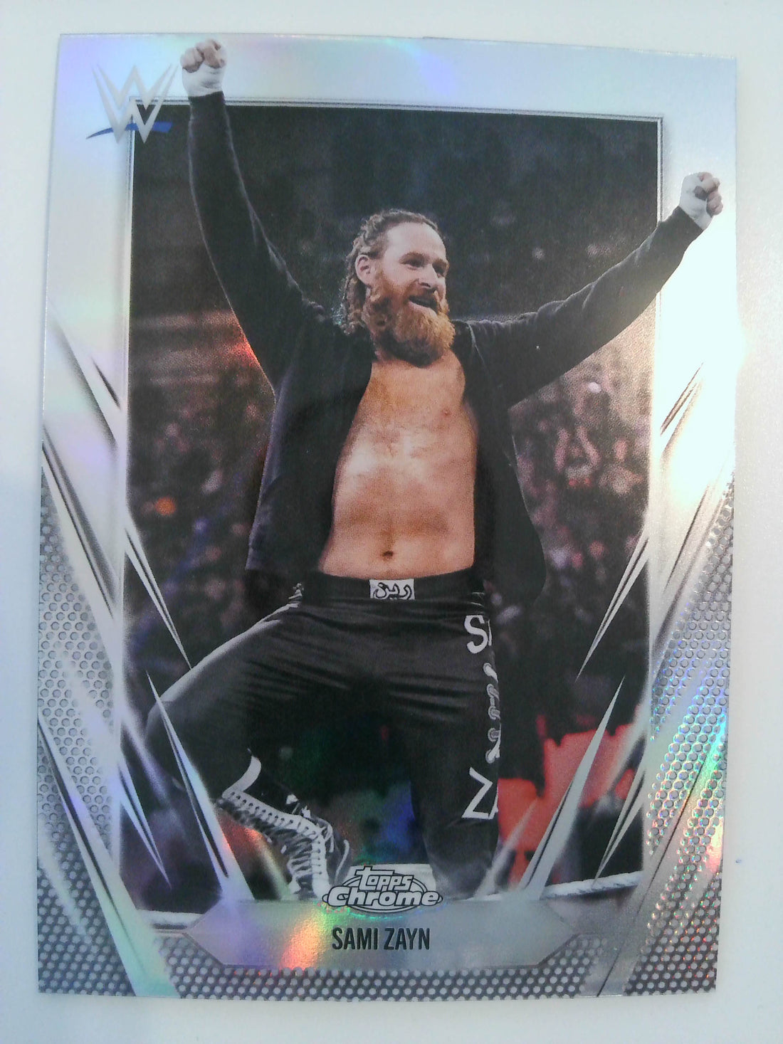 2026 Topps Chrome WWE Wrestling Refractor Sami Zayn #67