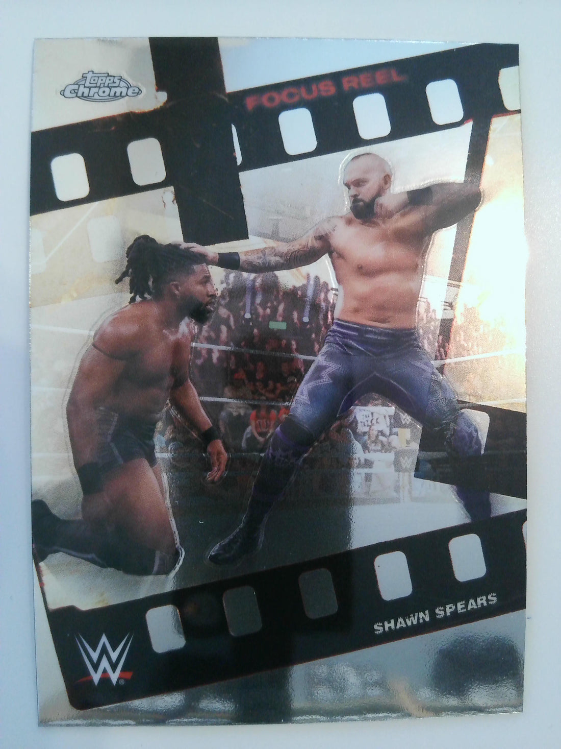 2026 Topps Chrome WWE Wrestling Focus Reel Shawn Spears #FR-11