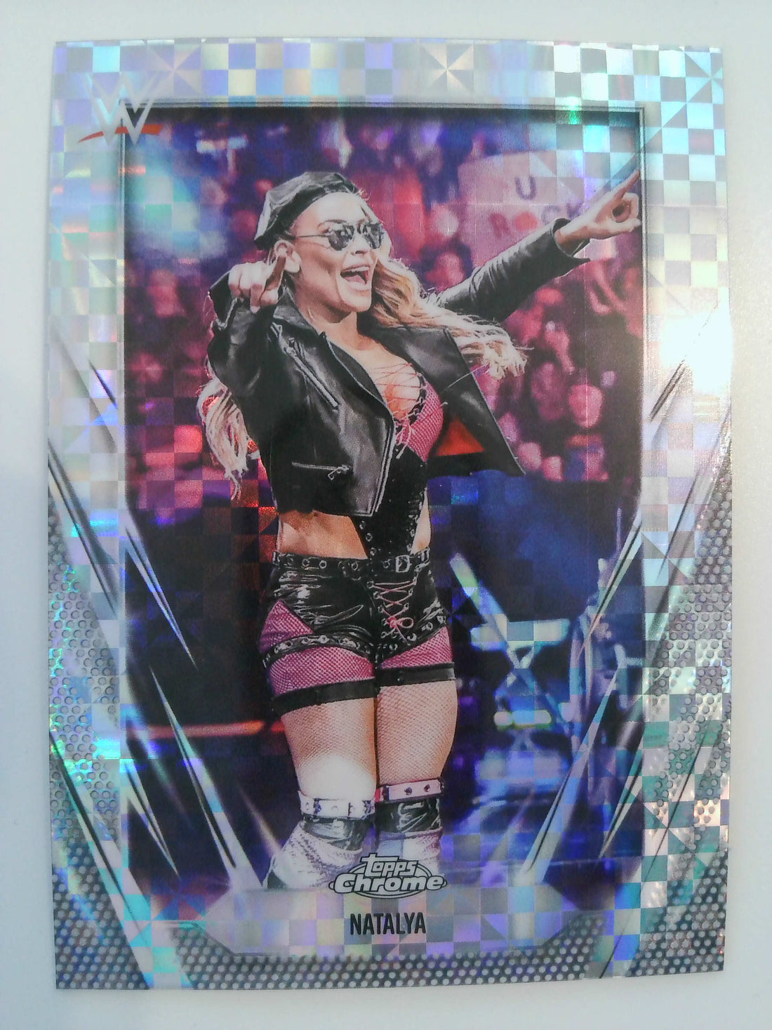 2026 Topps Chrome WWE Wrestling X-Fractor Natalya #129
