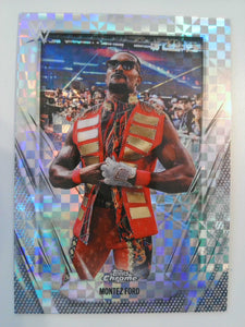 2026 Topps Chrome WWE Wrestling X-Fractor Montez Ford #150