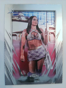 2026 Topps Chrome WWE Wrestling Kiana James #82