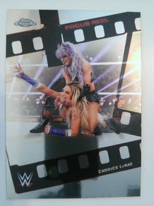 2026 Topps Chrome WWE Wrestling Focus Reel Candice LeRae #FR-16