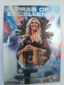 2026 Topps Chrome WWE Wrestling Eras of Excellence Charlotte Flair #ERA-10
