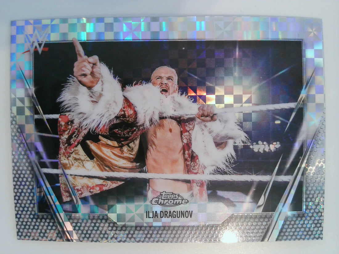 2026 Topps Chrome WWE Wrestling X-Fractor Ilja Dragunov #173