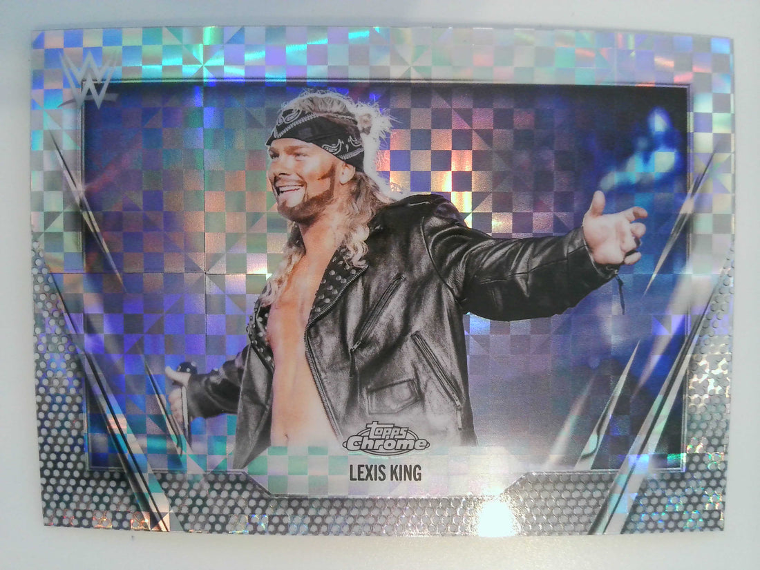 2026 Topps Chrome WWE Wrestling X-Fractor Lexis King #116