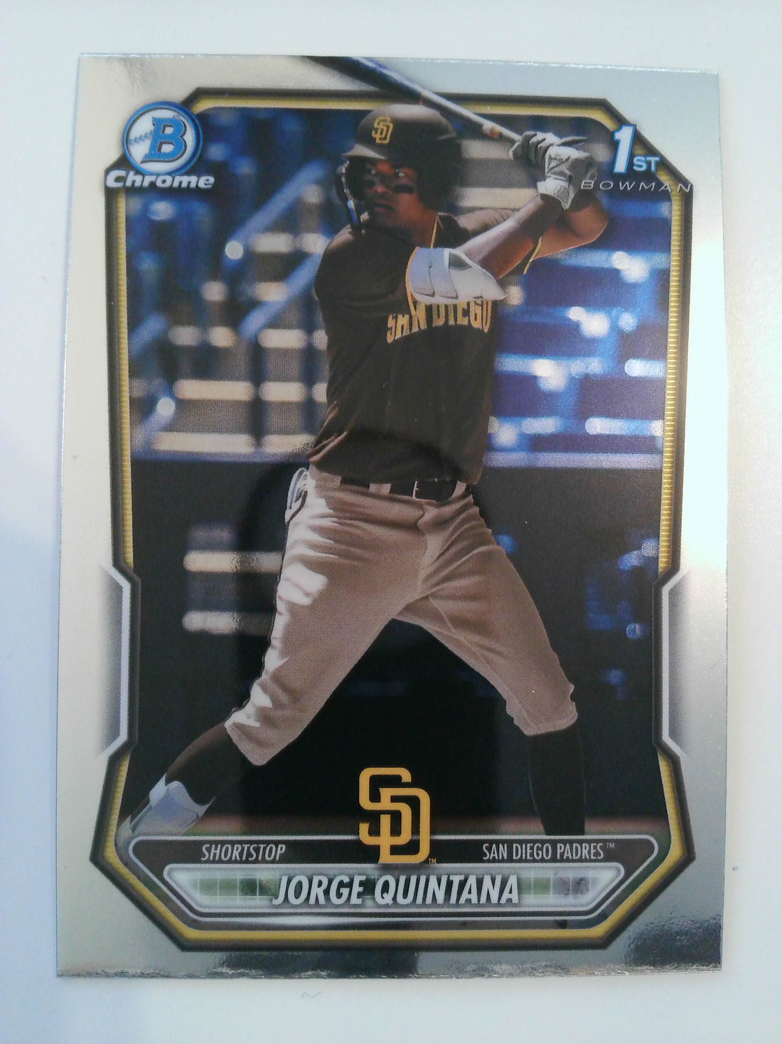 2026 Bowman Baseball Chrome Prospects Jorge Quintana #BCP-93
