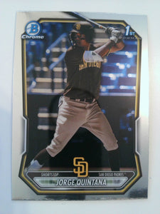 2026 Bowman Baseball Chrome Prospects Jorge Quintana #BCP-93