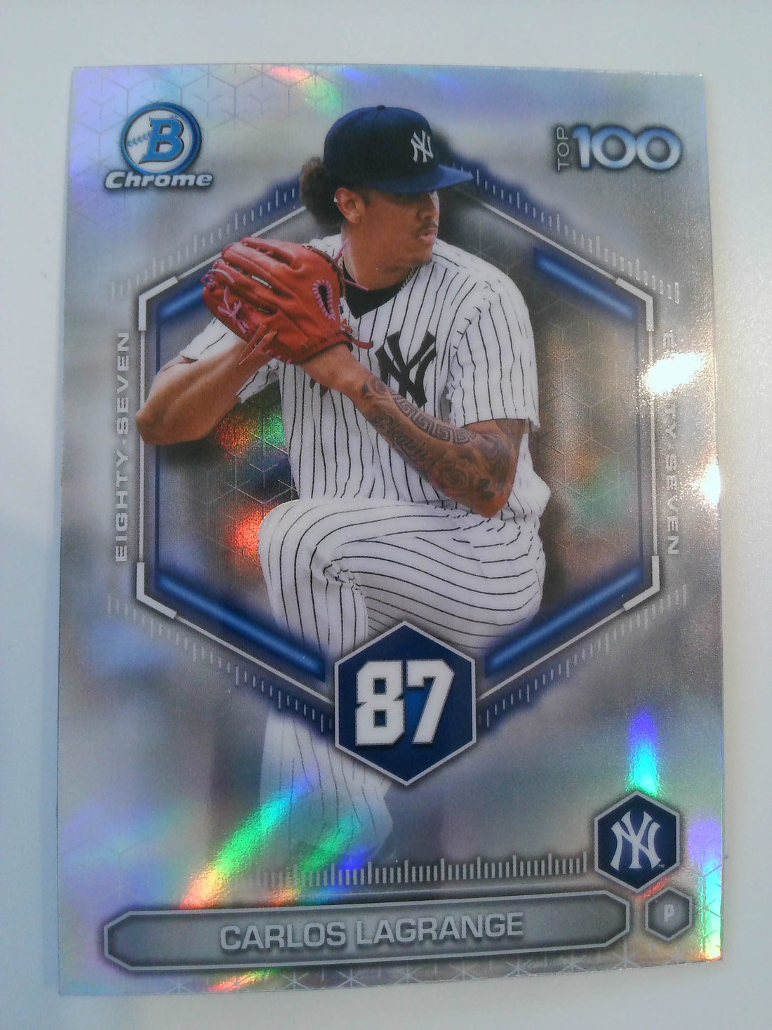 2026 Bowman Baseball Bowman Scouts' Top 100 Carlos Lagrange #BTP-87