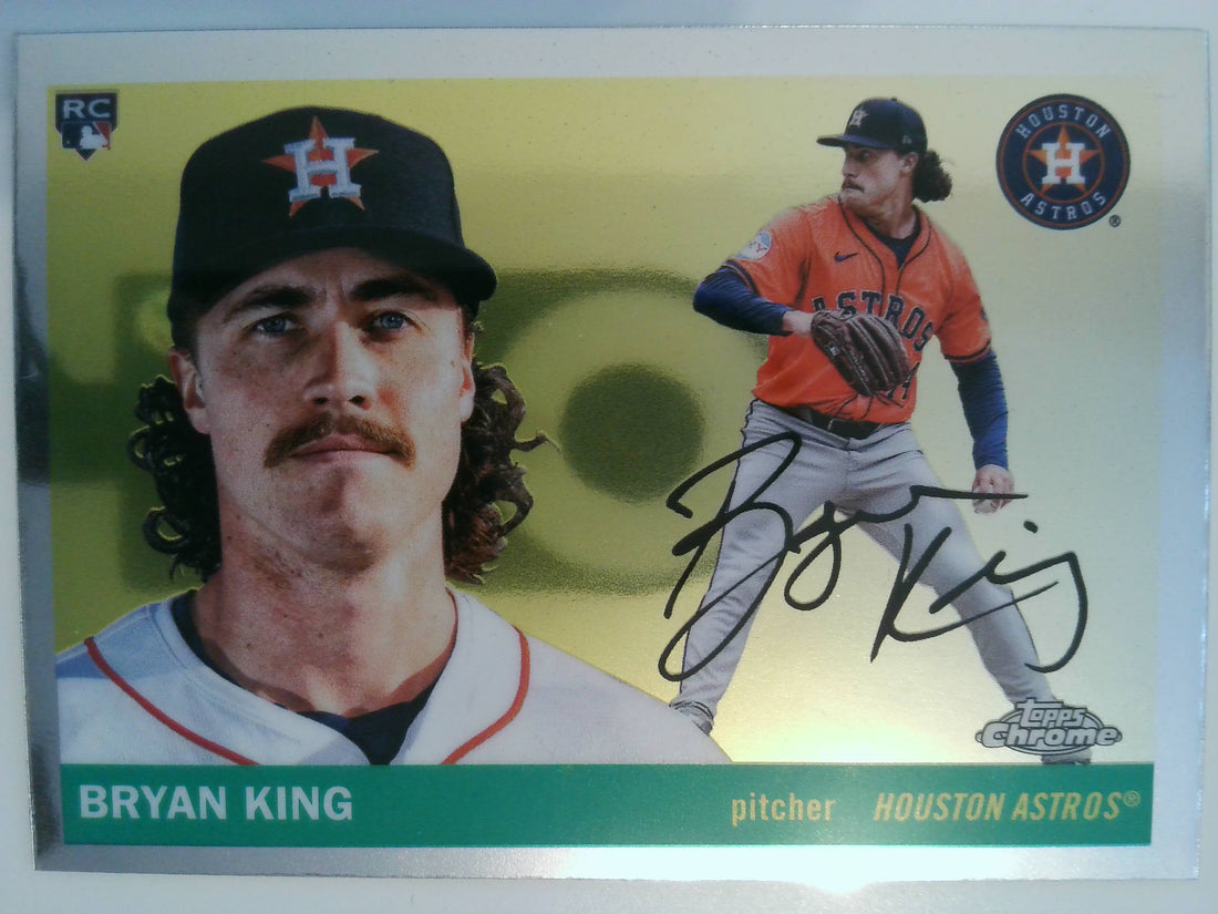 2025 Topps Chrome Platinum Baseball Bryan King #380 Rookie