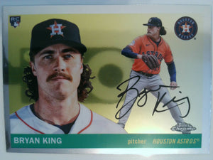 2025 Topps Chrome Platinum Baseball Bryan King #380 Rookie