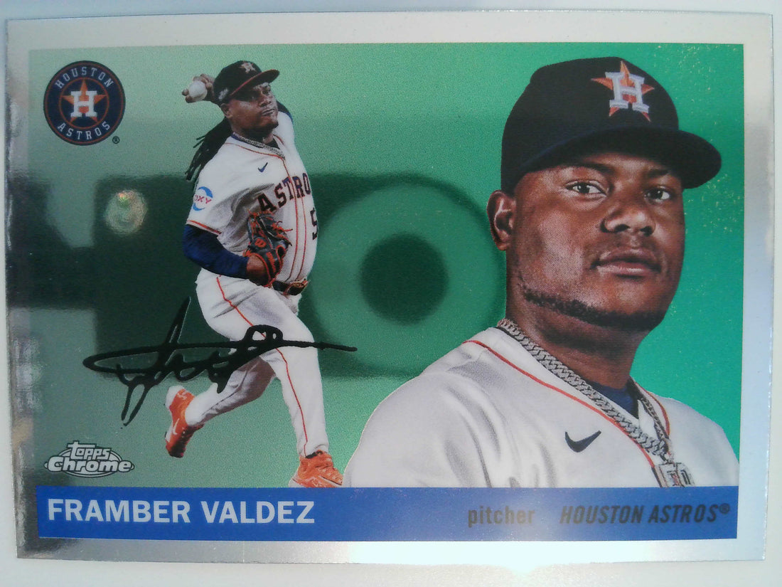 2025 Topps Chrome Platinum Baseball Framber Valdez #44