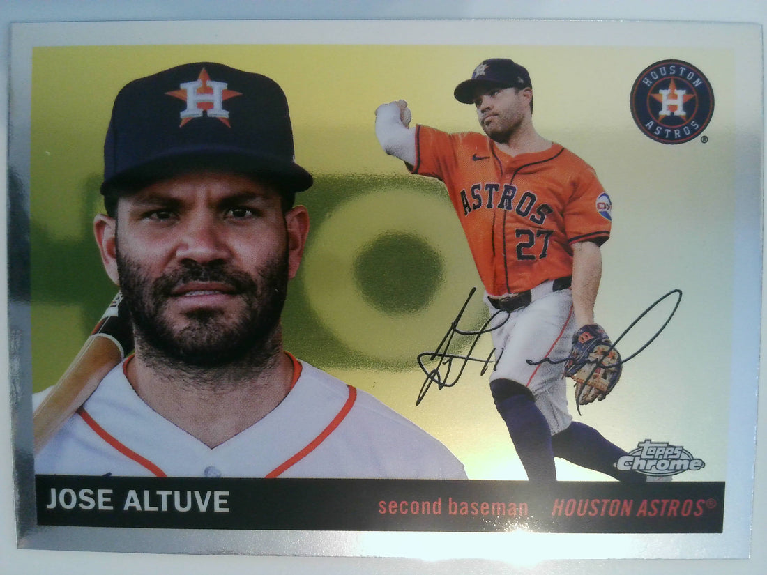 2025 Topps Chrome Platinum Baseball Jose Altuve #13