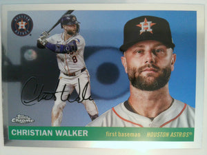 2025 Topps Chrome Platinum Baseball Christian Walker #158