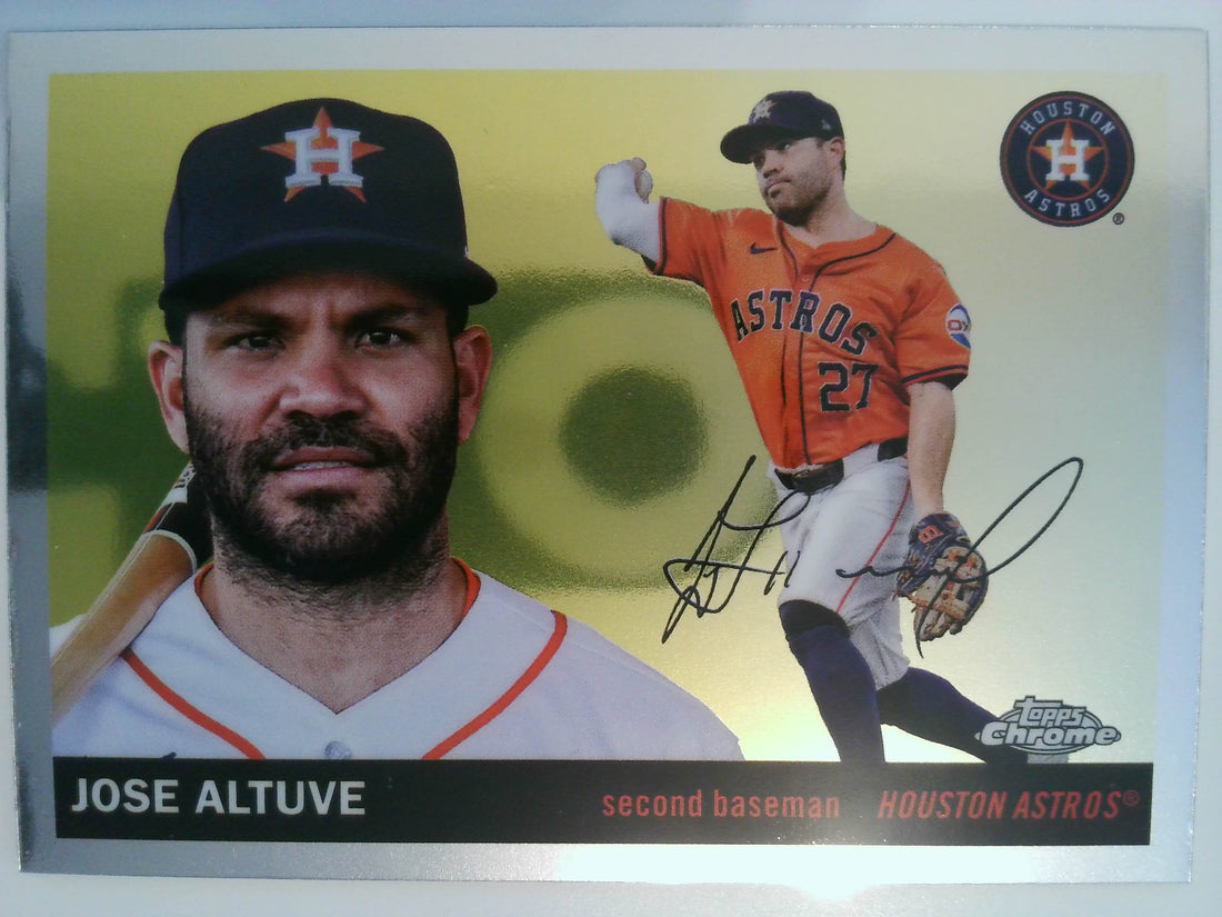 2025 Topps Chrome Platinum Baseball Jose Altuve #13