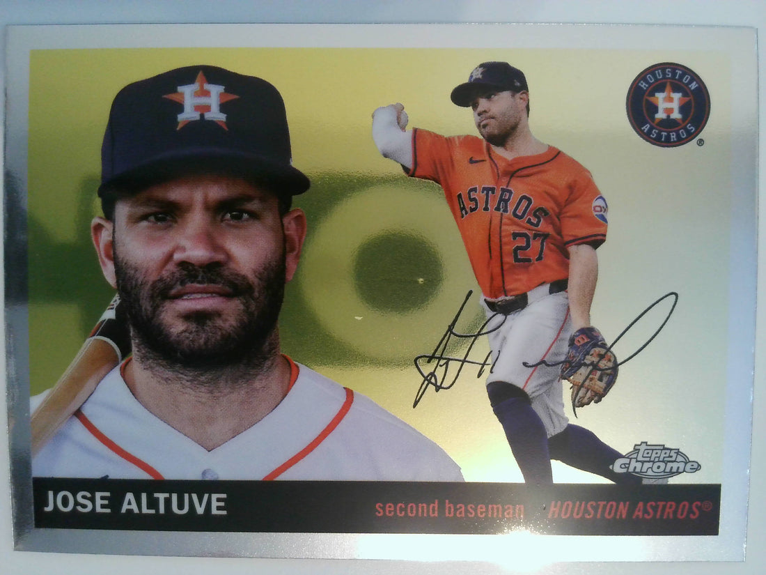 2025 Topps Chrome Platinum Baseball Jose Altuve #13