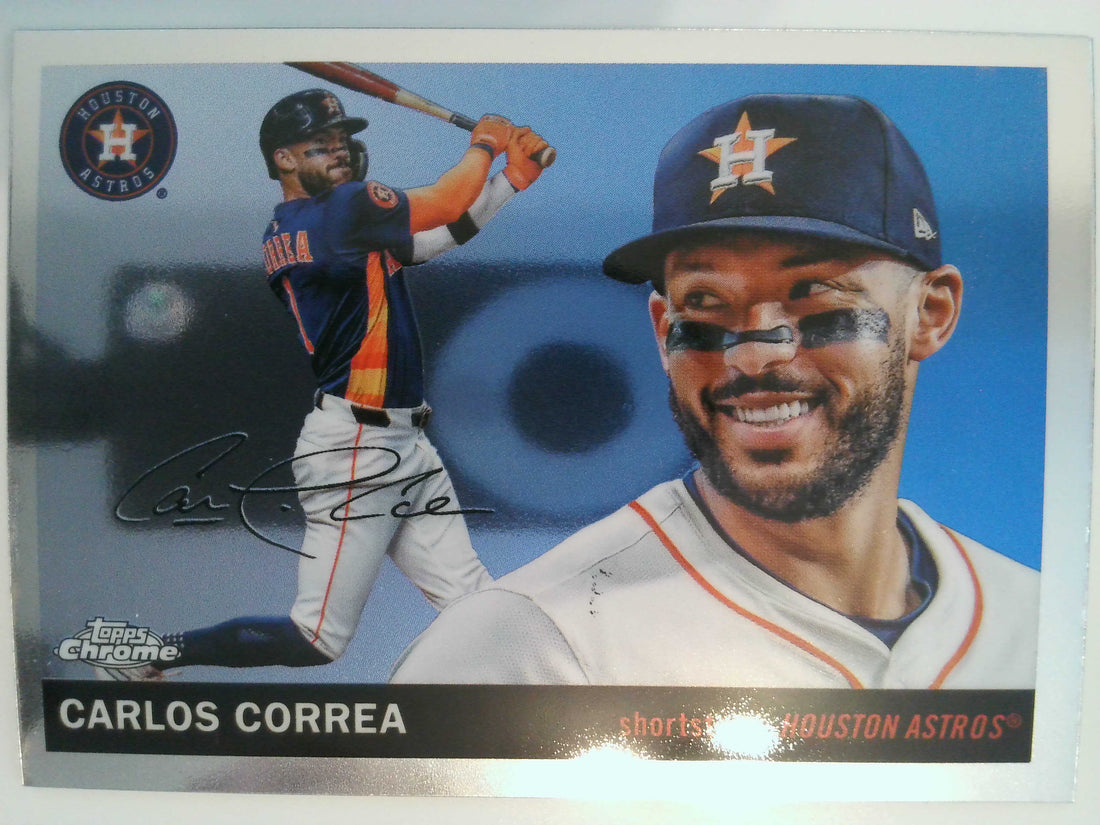 2025 Topps Chrome Platinum Baseball Carlos Correa #61
